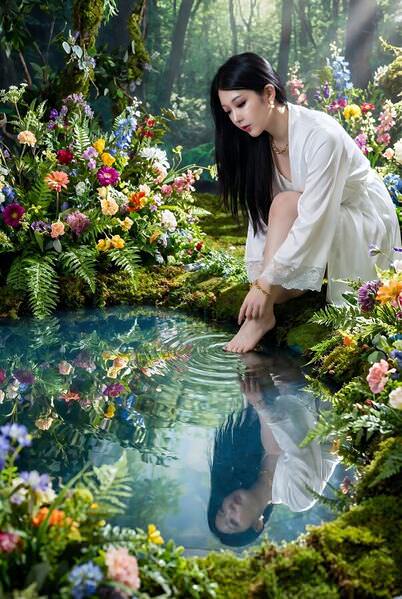 Photograph Strat Cast Secret Spring on One Eyeland