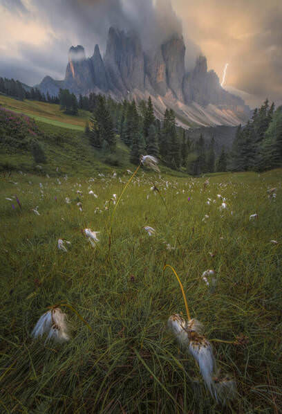 Photograph Markus Albert Dolomite Storm on One Eyeland