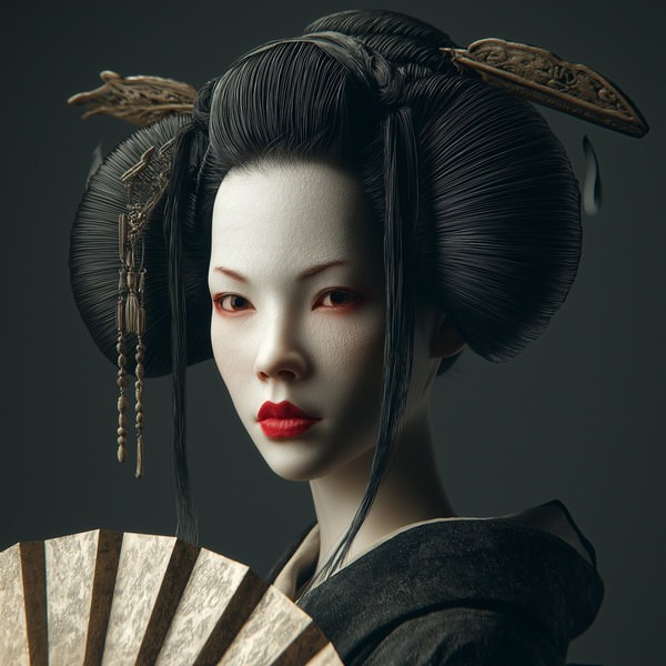 Photograph Natalya Firsova Geisha Is A Person Of Art on One Eyeland