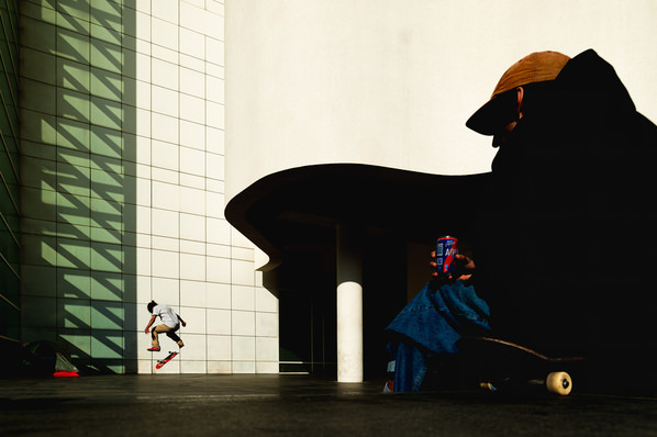 Photograph Luca Menotti Skaters 2 on One Eyeland