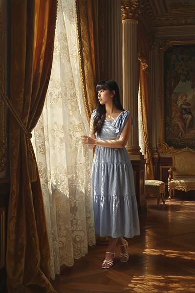 Photograph Strat Cast The Girl Opening The Curtains on One Eyeland
