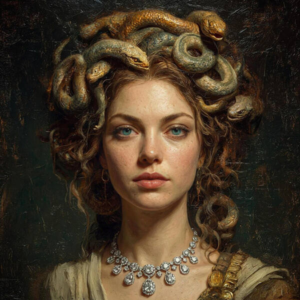 Photograph Tatiana Iulueva Gorgon Medusa on One Eyeland