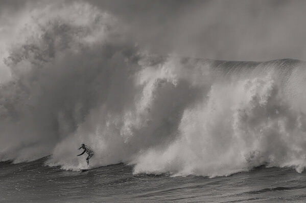Photograph Steve Turner Last Man Standing on One Eyeland
