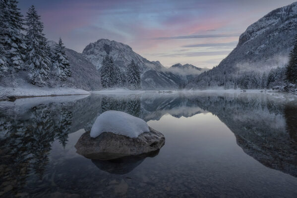 Photograph Stefano Caccia Winter Meets Silence on One Eyeland