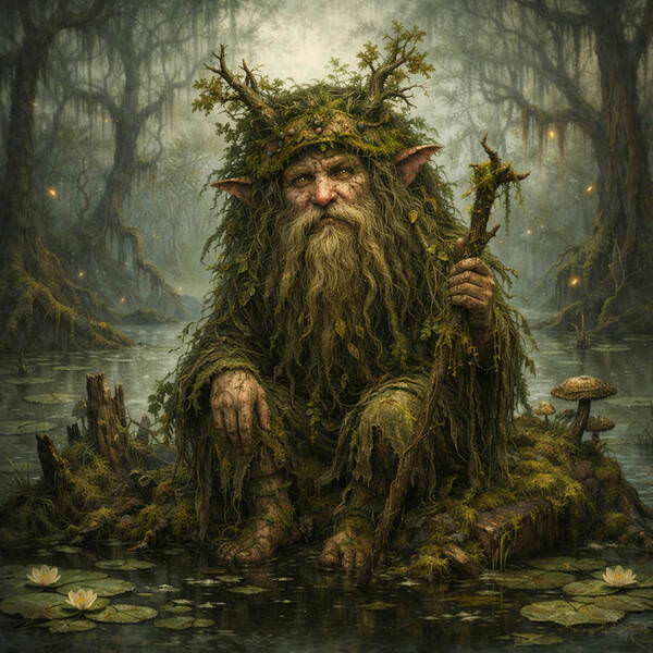 Photograph Evgeniya Okuntseva The Keeper Of The Swamp on One Eyeland