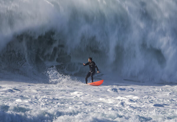 Photograph Steve Turner The Foam Bomb on One Eyeland