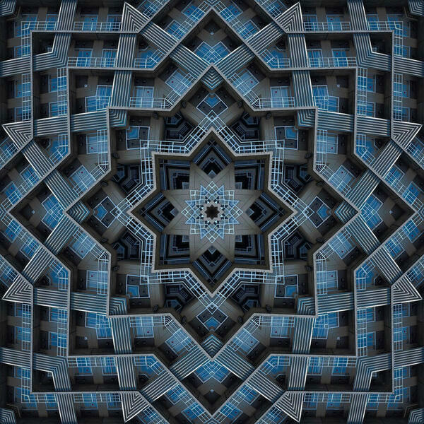 Photograph Hironko  Deep Blue Structure on One Eyeland