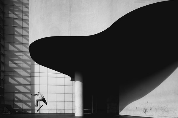Photograph Luca Menotti Skaters 4 on One Eyeland