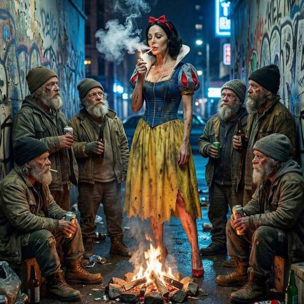 Photograph Natalya Firsova Snow White After The Fairy Tale on One Eyeland