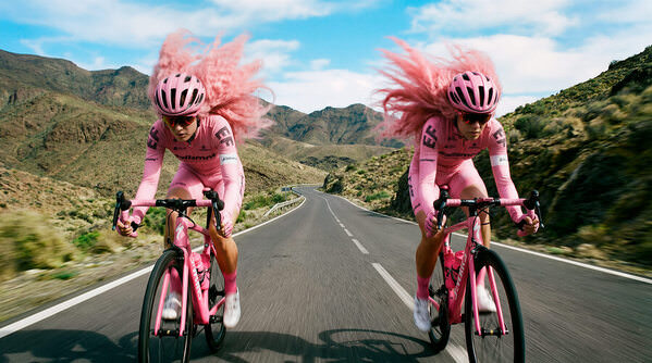 Photograph Luzzitelli Danieli Women On Bicycles on One Eyeland
