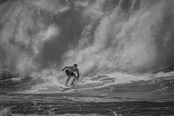 Photograph Steve Turner Wall Of Wave on One Eyeland