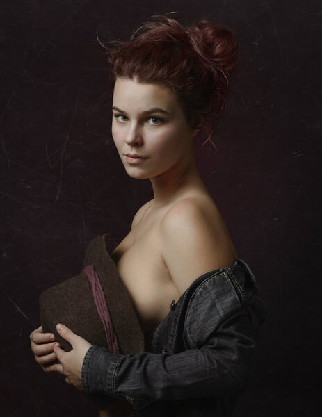 Photograph Volga Afanasenko Girl on One Eyeland