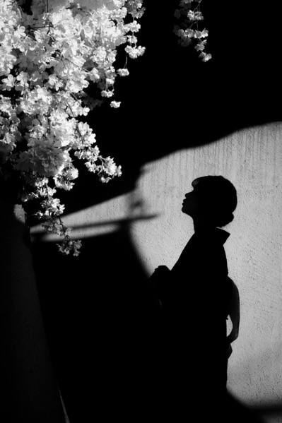 Photograph Setsuna Kurouzu Silhouette on One Eyeland