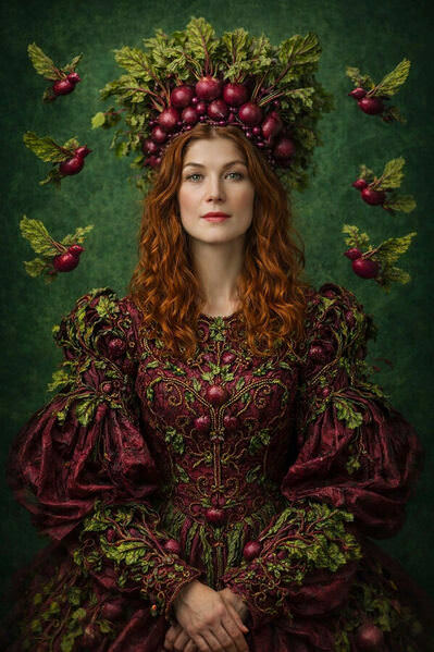 Photograph Lina Kalinovskaya Beetroot Queen on One Eyeland