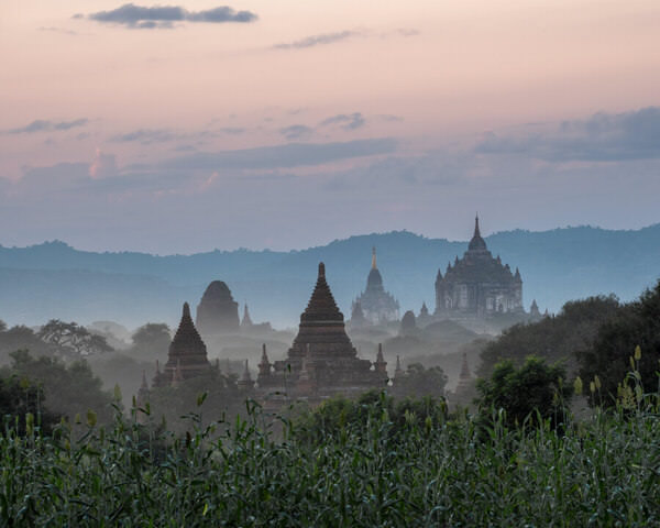 Photograph Taymuraz Gumerov Silent Dawn Over Bagan on One Eyeland