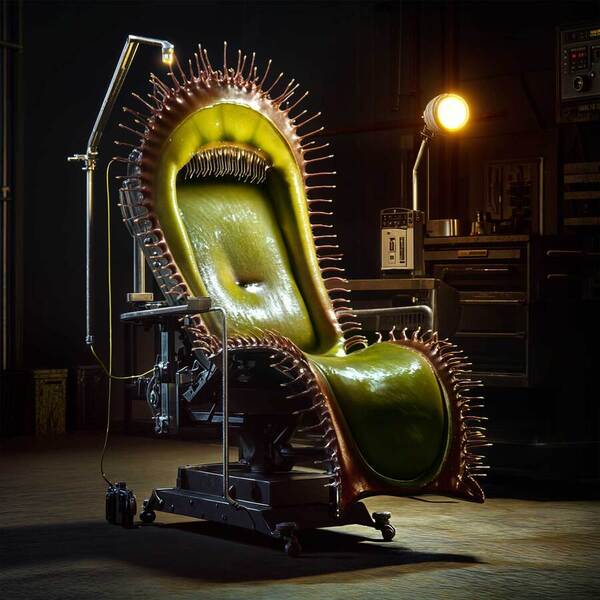 Photograph Luzzitelli Danieli Dentist Chair on One Eyeland