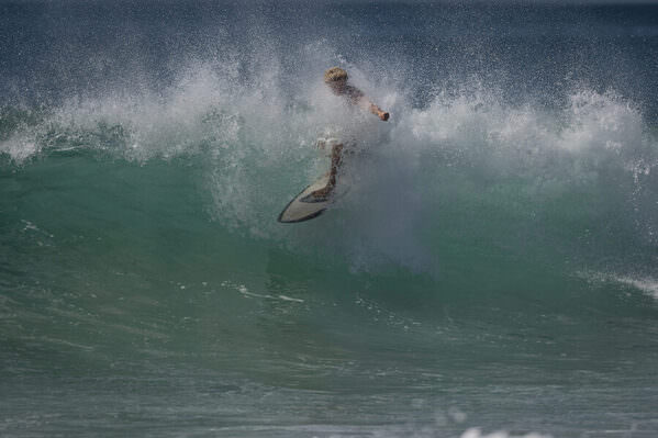 Photograph Steve Turner Punching Through on One Eyeland