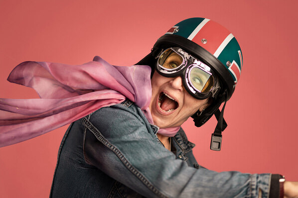 Photograph Marc Sabat Grandma On Wheels 2 on One Eyeland