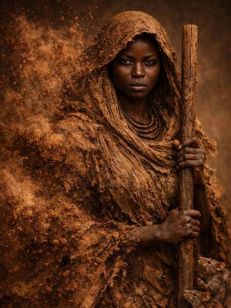 Photograph Zoya Kulko Woman on One Eyeland