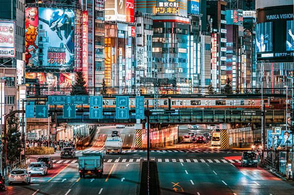 Photograph Ryuhei Suguri Shinjuku Nightscape on One Eyeland