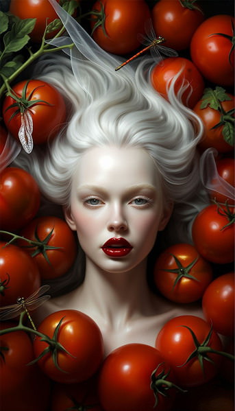 Photograph Dina Poluhina Tomatoes on One Eyeland