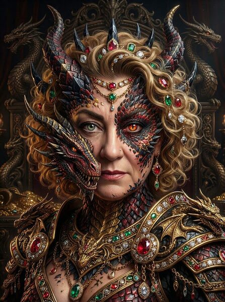Photograph Irina Babikova Golden Armor on One Eyeland