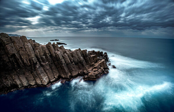 Photograph Aliace Uesan White Waves And Rocks on One Eyeland