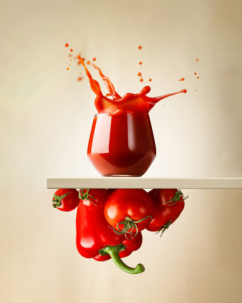 Photograph Alona Dudaieva Tomato Juice on One Eyeland
