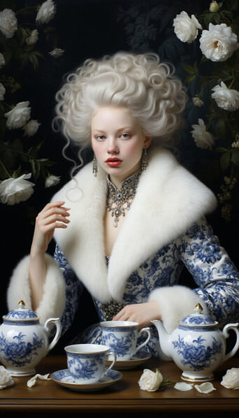 Photograph Dina Poluhina Tea Party on One Eyeland