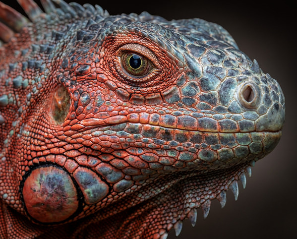 Photograph Steve Turner Iguana Lizard on One Eyeland