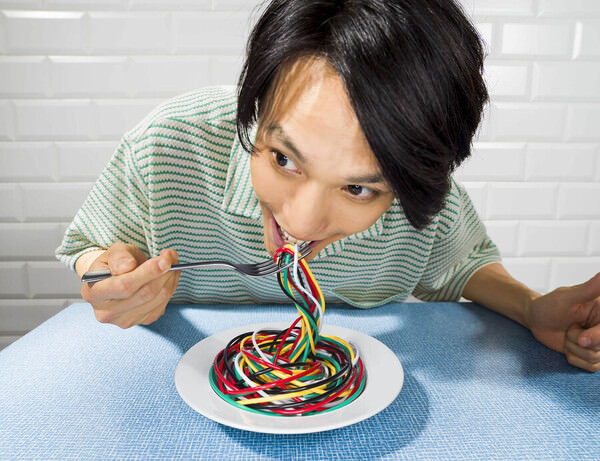 Photograph Jonathan Knowles Eat Your Tech on One Eyeland