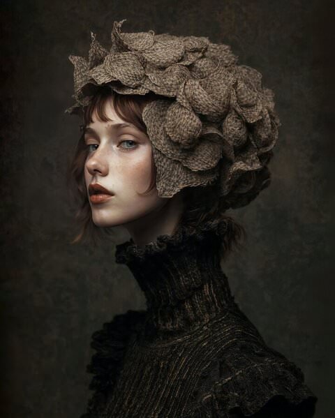 Photograph Ana Montesinos Portrait In Natural Textures on One Eyeland