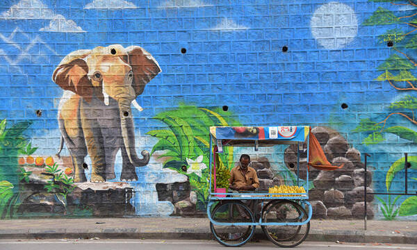 Photograph Ravikanth Buddiga Trade Under Giants on One Eyeland