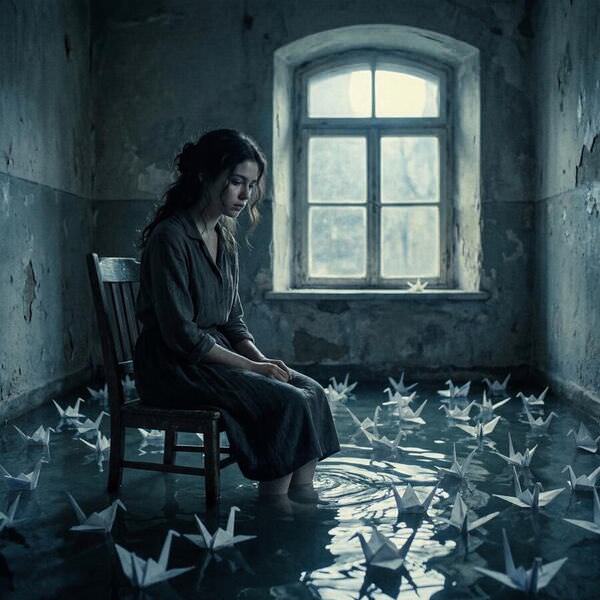 Photograph Natalya Sakvoyazhi Paper Wings Cannot Carry Me on One Eyeland