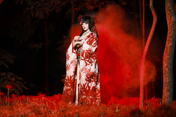 Photograph Haseo Hasegawa Burning Flower on One Eyeland
