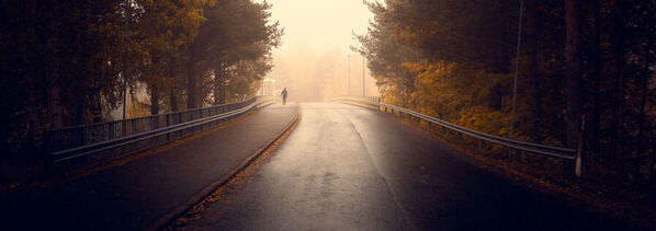 Photograph Petri Damsten Bridge To The Light on One Eyeland