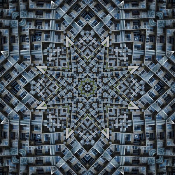 Photograph Hironko  Blue Recursive Order on One Eyeland