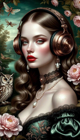 Photograph Dina Poluhina The Music Is Playing on One Eyeland