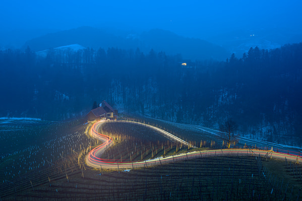 Photograph Tomoaki Katsuba Road Of Slovenia Misty Heart on One Eyeland