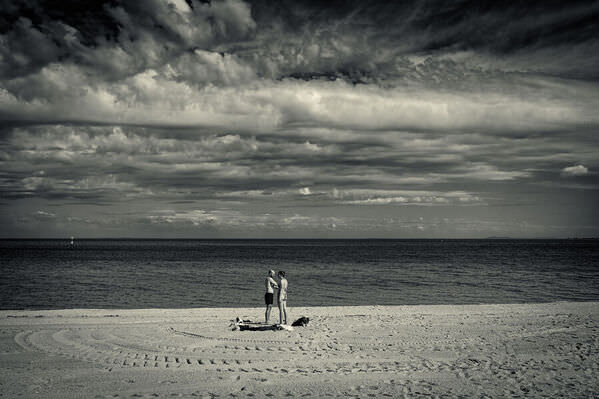 Photograph Steve Turner The Bay on One Eyeland