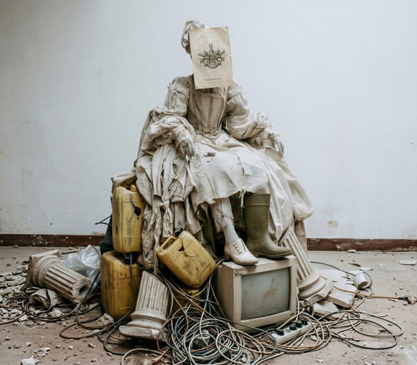 Photograph Olesya Lim Queen Of The Dustbin Of History on One Eyeland