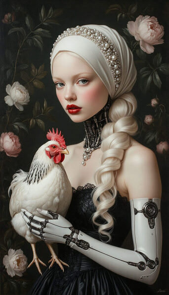 Photograph Dina Poluhina Lady Cyborg on One Eyeland