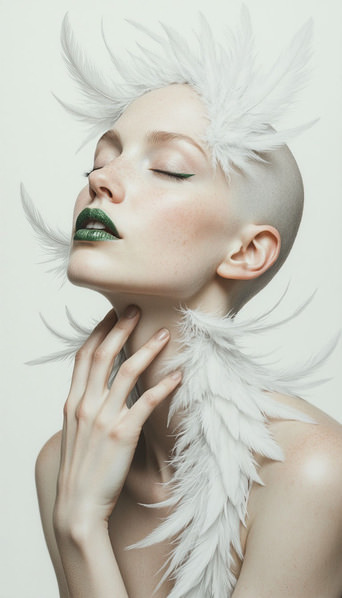 Photograph Helena Zlenko Tenderness Of Feathers on One Eyeland