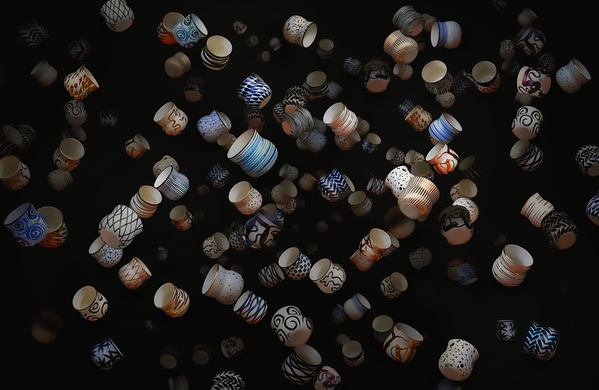 Photograph Kazutoshi Kawakami Ceramic Galaxy on One Eyeland