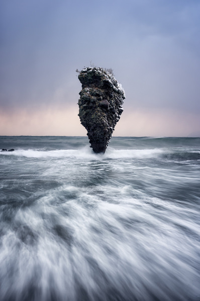 Photograph Yuusei Nagahata Ripples Stand Out Against The Cloudy Sky on One Eyeland
