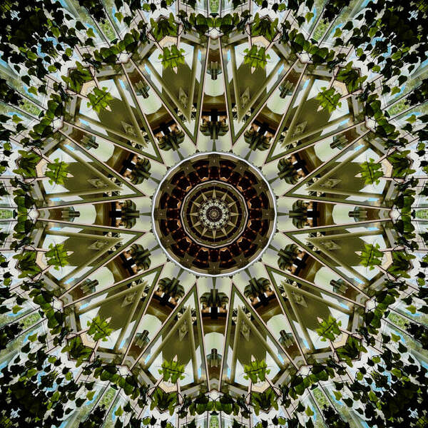 Photograph Hironko  A Ceiling Rewritten By Green on One Eyeland