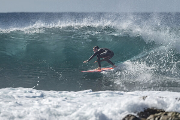 Photograph Steve Turner Surfing The Reef on One Eyeland