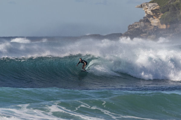 Photograph Steve Turner Surfing The Headland on One Eyeland