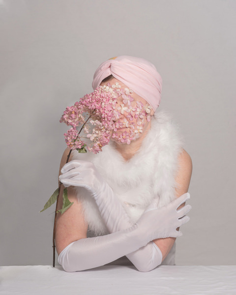Photograph Svetlana Davydova Lady With Hydrangea on One Eyeland