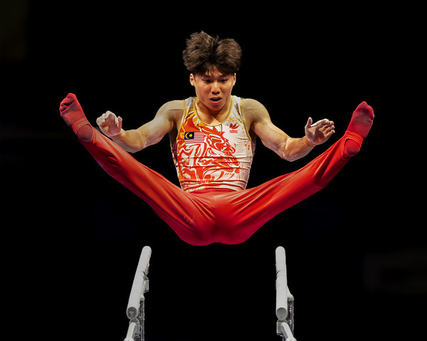 Photograph Huub Keulers Gymnast In Sync on One Eyeland